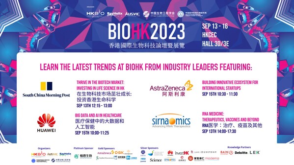 There is something for everyone at BIOHK. Discover the Newest Trends in Biotechnology with industry leaders at BIOHK. Visit our website to learn more.