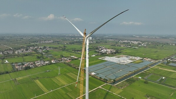 金风科技刷新全球风电塔架高度纪录 - 185米