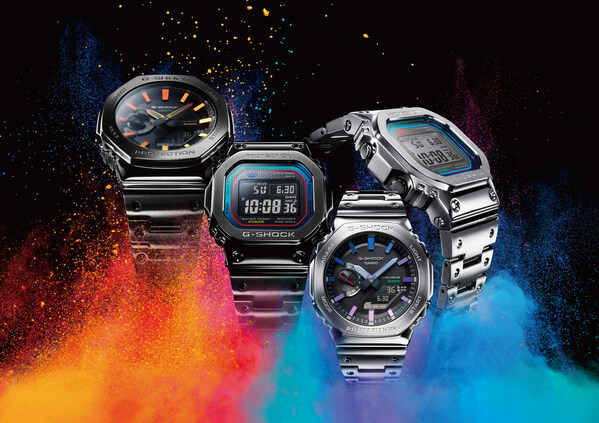 Casio phát hành đồng hồ G-SHOCK với chất liệu hoàn toàn từ kim loại, đa dạng màu sắc