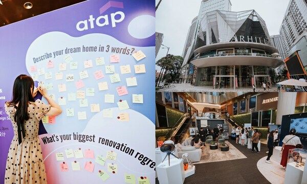 Designer Roadshow Atap.co di Starhill Gallery, Kuala Lumpur, dari 24 hingga 27 Ogos 2023.