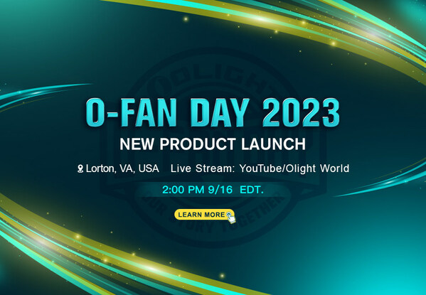 Olight 팬 축제 -- 2023 O-Fan Day 행사 9월 16일 개막