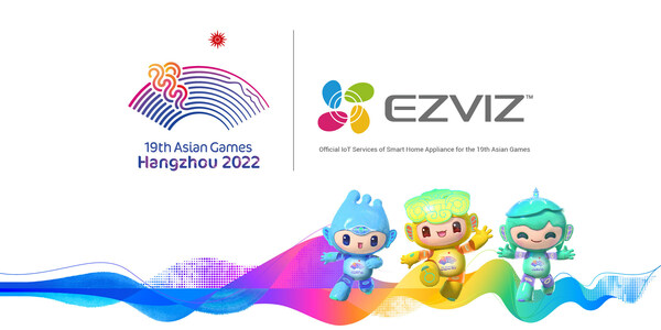 EZVIZ celebrates the 19th Asian Games Hangzhou, empowering a connected and harmonious future as the official IoT services of smart home appliances