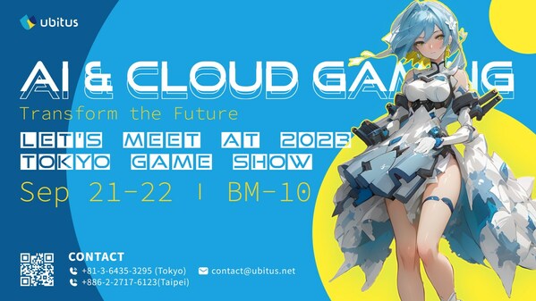 Discover the Future of AI: Ubi-chan at Tokyo Game Show 2023