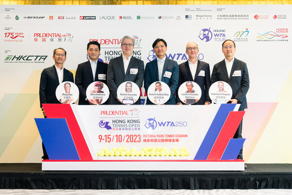 Six world-class players confirmed for Prudential Hong Kong Tennis Open 2023