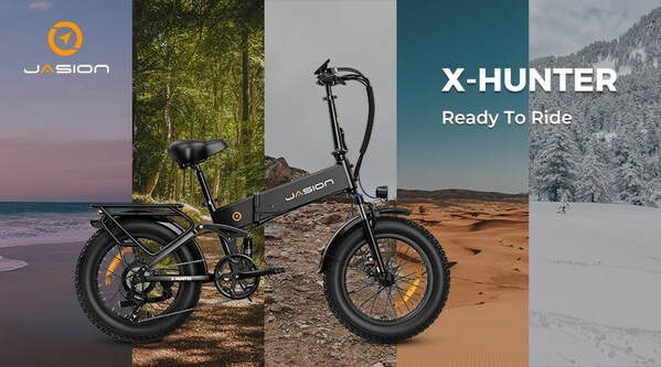 Get Ready to Hit the Trails With Jasion’s All-New X-Hunter Folding Electric Bike