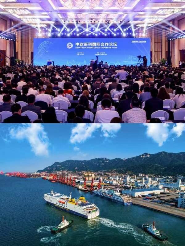 Xinhua Silk Road：中国東部江蘇省の連雲港、中欧班列協力フォーラムを開催