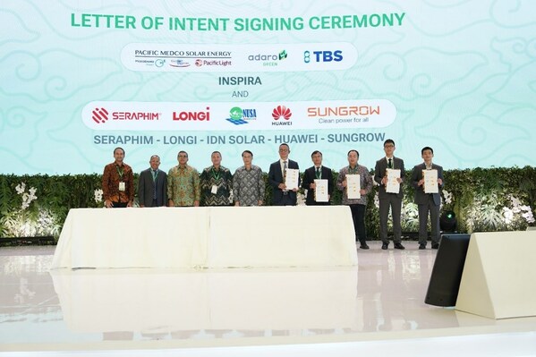 LONGi signs LOI to foster sustainable development in Indonesia