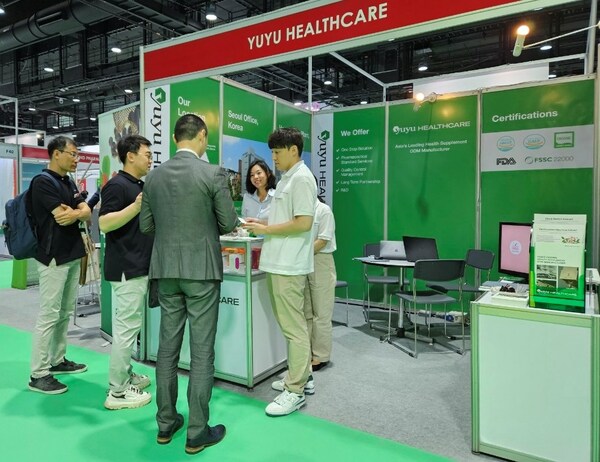 Yuyu Healthcare tiến hành quảng bá toàn cầu tại Vitafoods Asia 2023