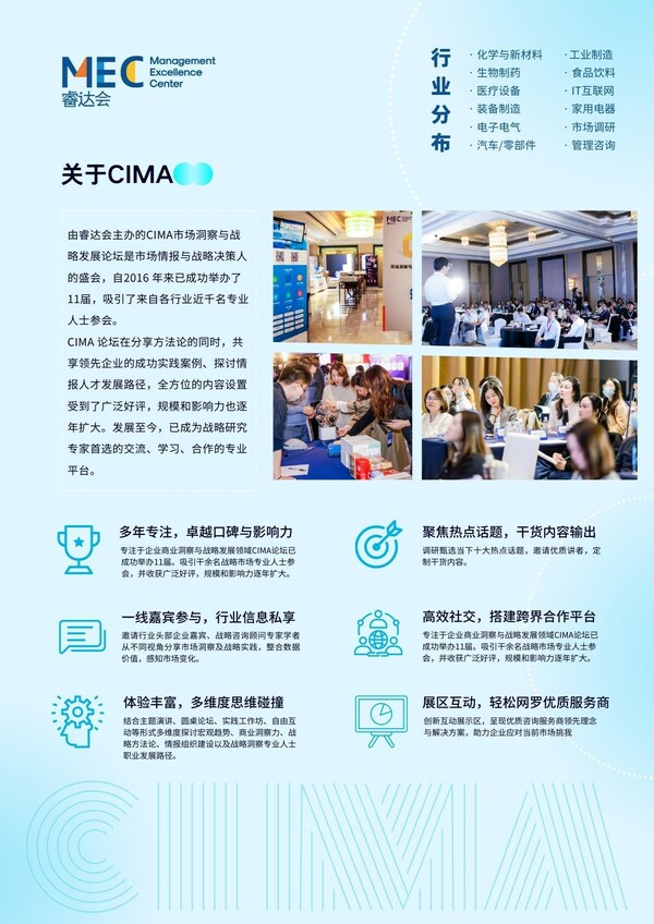 MEC第十二届市场洞察与战略发展论坛即将于9月27日在上海召开，共同探索增长新路径