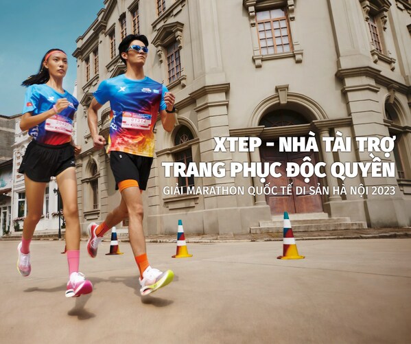 Thương hiệu thời trang Xtep 5 năm liên tiếp đồng hành cùng Giải Marathon Quốc tế Di sản Hà Nội