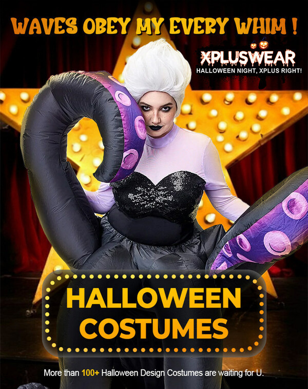 Xpluswear’s plus size Ursula costume