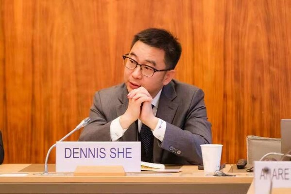 Dennis She, Vice President of LONGi WTO/Tomas Gesaiek BAP Services