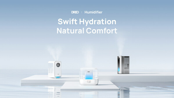 Dreo Enters New Category With Elevated Collection of Humidifiers