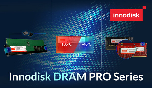 Innodisk responds to the growing demand for high-performance computing by introducing its DRAM PRO Series to add value to aerospace and in-vehicle applications in challenging environments.
