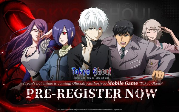 Tokyo Ghoul Officially Authorized Mobile Game "Tokyo Ghoul: Break the Chains" Pre-Registration Now Open