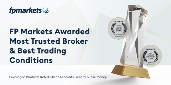 FP Markets Wins 'Best Trading Conditions' and 'Most Trusted Broker' at the Ultimate Fintech Awards Global 2023