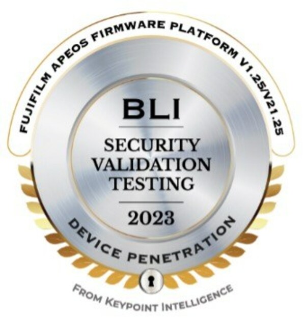 富士膠片商業創新榮獲Keypoint Intelligence頒贈BLI 2023年度最佳A4設備獎項