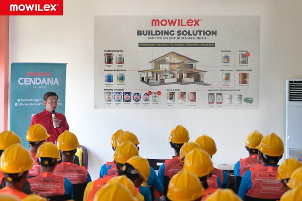 Mowilex Partners with Habitat for Humanity to Train the Next Generation of Paint Applicators in Indonesia