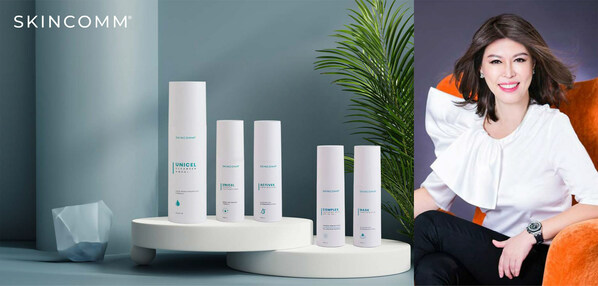 Dr Eileen Lee, the founder and CEO of Singapore-based SKINCOMM®