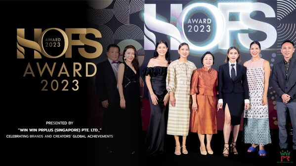 Debut: HOFS Award 2023 in Singapore Honours Outstanding Individuals Making History In The World Stage