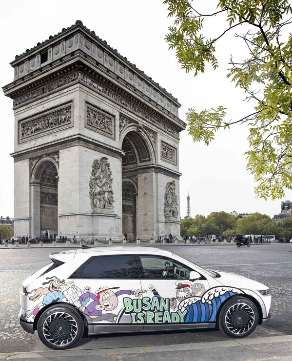 Hyundai Motor Group Rolls Out Art Cars in Paris, Supporting Busan’s Bid to Host 2030 World Expo