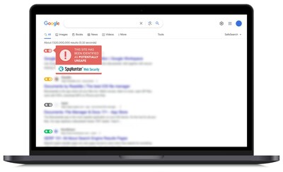 SpyHunter Web Security 可与流行的网页浏览器无缝集成，并在用户打开潜在有害网站之前发出警告。阻止