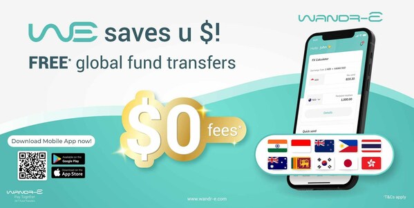Wandr-E: Revolutionising the global fund transfer market with zero fees and competitive exchange rates