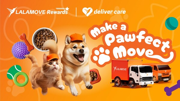 Lalamove ‘Makes a Pawfect Move’ Globally to Support Rescued Pets