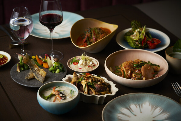 Ayatana's unique dining journey includes a fine-dining homage to the typical Thai-style family dinner, with six flavoursome Thai dishes making up the memorable main course.