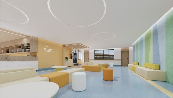 立邦意匠设计中心设计师王润琦、朱英超、滕华玺创作的“医院室内设计”