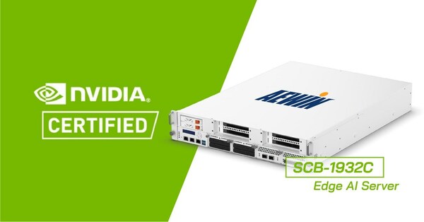 AEWIN SCB-1932C MEC Now NVIDIA-Certified for Network Edge Computing Deployments