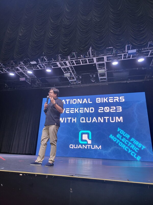 Quantum Mobility's debut event at National Bikers Weekend and announces E-Roaming Network launch