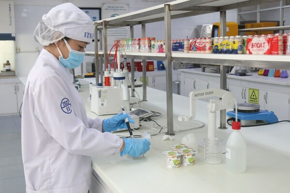 Vinamilk的榴莲酸奶产品专门针对中国市场进行研究和生产