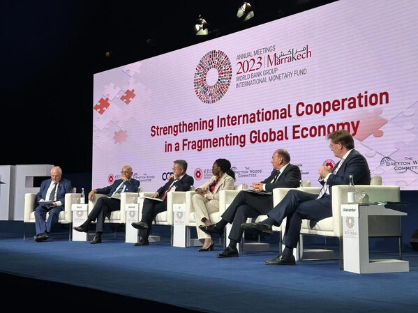 地球規模の課題取り組みへ多国間組織の改革促進をとIFF共催の年次会合