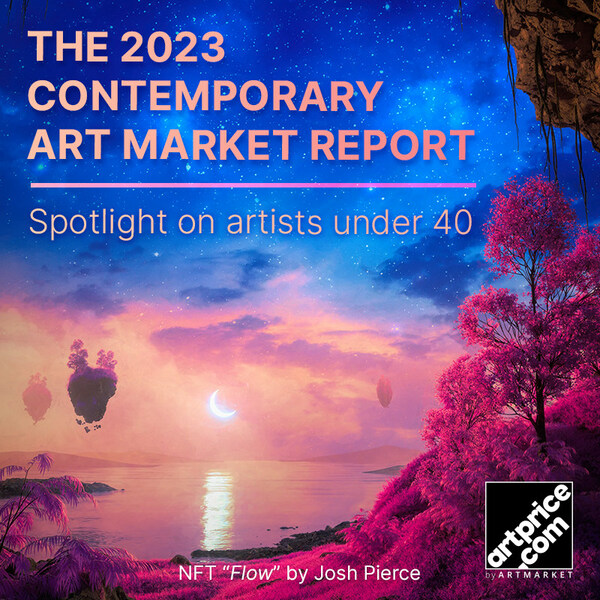 Artprice by Artmarketが2023年現代アート市場レポートを発表、2000年以来2200%のプラス成長を示し、アートが大きな危機の際の安全な避難先であることを裏付け