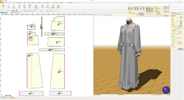 Toray ACS launched the fashion CAD software package 