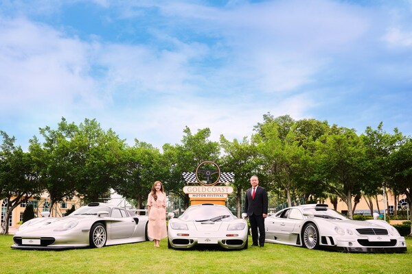 Mr Hubert Aw, General Manager of Hong Kong Gold Coast Hotel and Hong Kong Gold Coast Country and Yacht Club (right) and Ms Hilda Lai, General Manager, Gold Coast Leasing (left) announced the return of Gold Coast Motor Festival this year in November.