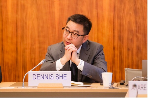 Dennis She, Vice President of LONGi © WTO/Tomas Cesalek BAP Services