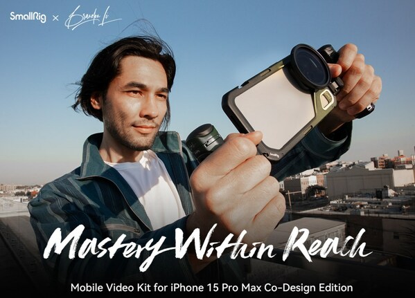 SmallRig Introduces SmallRig x Brandon Li Mobile Video Kit for iPhone 15 Pro Max Co-Design Edition
