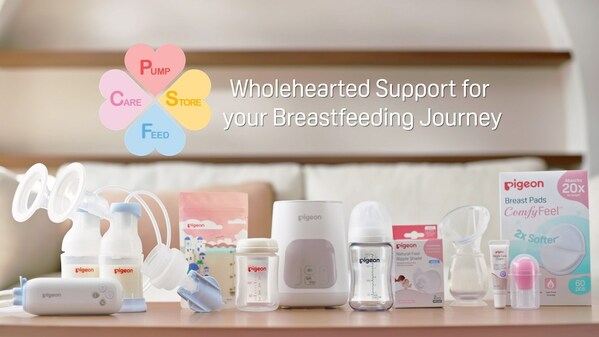 With the launch of the Pigeon GoMini™ Plus Electric Breast Pump, we hope to provide wholehearted support for every family and help mothers find their rhythm on their breastfeeding journey.
