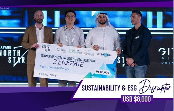 Zenerate Emerges Victorious GITEX Global's Supernova Challenge Pitch Competition, Redefining Sustainability and ESG in Real Estate