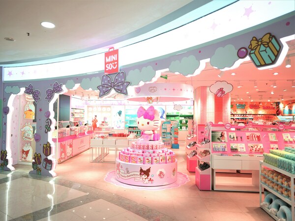 MINISO Opens Its First IP-themed Store Featuring Sanrio Characters