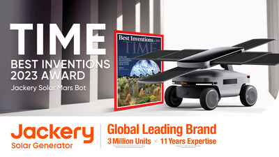 Jackery Solar Mars Bot Wins The Prestigious TIME Best Inventions Of ...