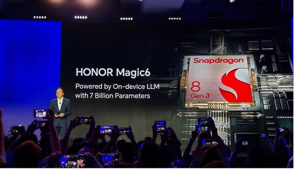 HONOR Magic6はSnapdragon 8 Gen 3モバイルプラットフォームを搭載したオンデバイスLLMを装備