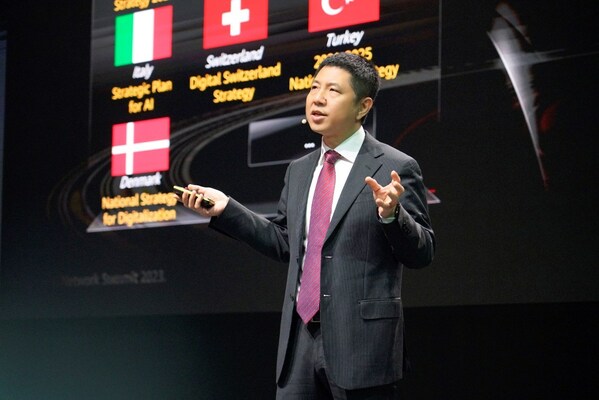 Leon Wang, President of Huawei's Data Communication Product Line