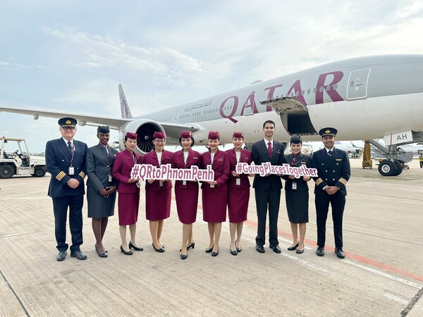 Qatar Airways Resumes Services to Phnom Penh, Cambodia
