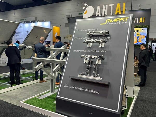 Antai Solar Unveils Revolutionary SnapFit C&I Mounting System at All-Energy 2023