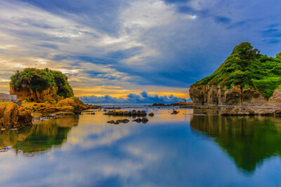 Beauty of Heping Island Geopark