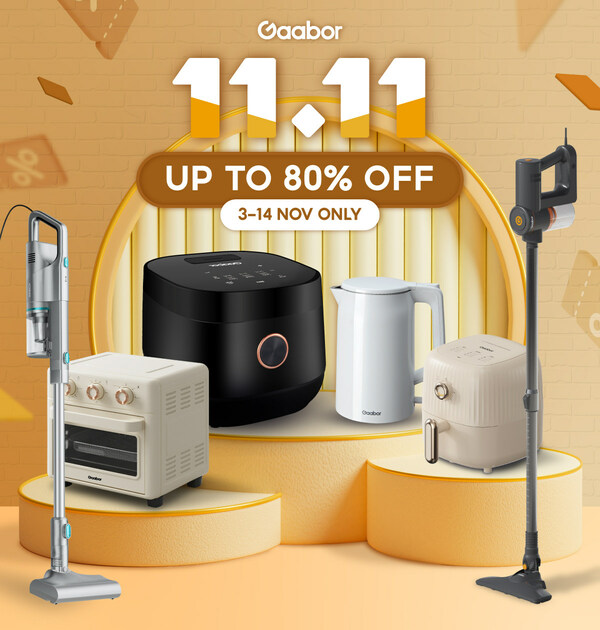 Gaabor's 11.11 Spectacle: Exclusive Home Appliance Discounts Await Malaysia