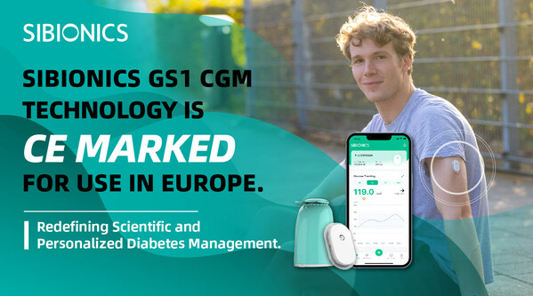 SIBIONICS Achieves Milestone: Receiving CE Mark for Its Groundbreaking GS1 Continuous Glucose Monitoring System